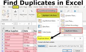 Find Duplicates In Excel Step By Step How To Find