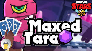 Tara's triple tarot card attack pierces through enemies. Maxed Tara Brawl Stars Vloggest