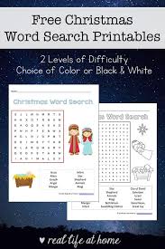 Give these printable crossword puzzles a try and then come back to see how many answers you got correct. Christmas Word Search For Kids Free Printables With Two Versions