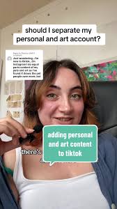 Replying to @Pets by shell i have seen it work, just consider your art  account intention. Is it to sell your art? Or is it just to post and have  fun? Its always okay to have multiple dimensions ✨ ...