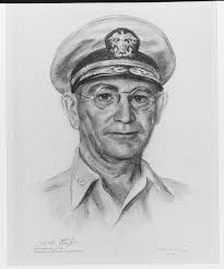 80-G-159187 Rear Admiral Willis A. Lee, Jr., USN, Commander Battleship  Division Six
