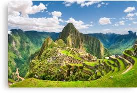 Machu Pichu Peru Canvas Print By Photostock Isra Machu Picchu Picchu Machu