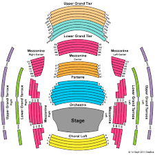 Straz Seating Seating Chart