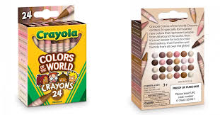 Crayola Introduces New Box With Skin Tone Inspired Crayon Colors Crayon Set World Of Color Different Skin Tones