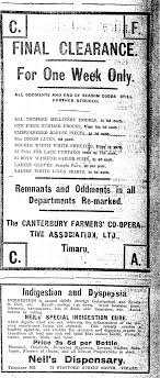 Professionally designed and perfectly formatted report templates ready to be used as an outline. Papers Past Newspapers Timaru Herald 12 February 1914 Page 4 Advertisements Column 5