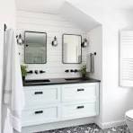 75 Bathroom with Black Countertops Ideas You'll Love ...