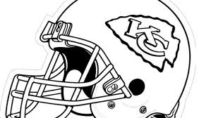 Free football player coloring pages to print for kids. Chiefs Coloring Pages Chiefs Kingdom Kids Kansas City Chiefs Chiefs Com