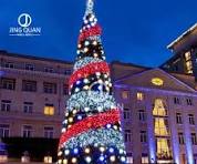 [Hot Item] Large Christmas Tree LED Motif Lights 3D Spiral Rope Santa  Ornaments Park Garden Street Mall Decorations Waterproof Garnitures