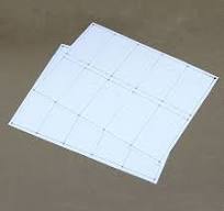 3X8 2X5 Layout 125KHz EM- Marine TK4100 PVC RFID Inlay Sheet