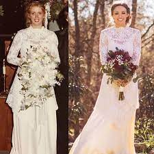 How Amazing Is This Vintage Wedding Dress Restoration By Alteredforthealtar In Dallas R Mom Wedding Dress Wedding Dress Restoration Wedding Dresses Vintage