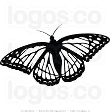Black and white butterfly with petal patterned and face tipped wings #1296971 by lal perera. Pin By Hayley Leeper On Painted Rocks Butterfly Black And White Butterfly Clip Art Butterfly Logo