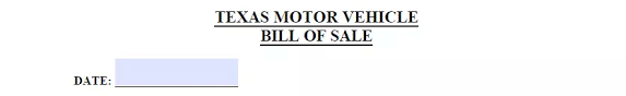 The buyer for our car wants us to write a bill of sale for a $1000 less than the sell price and give us $1000 cash for the balance. Free Texas Vehicle Bill Of Sale Form Pdf Formspal