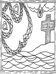 Baptism of jesus coloring page. Baptism Of Jesus Coloring Page Stushie Art