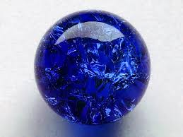 We only stock and sell first quailty goods. Crystal Glass Balls 40 Mm Cobalt Blue Cracked Glass Balls Glass Balls Splintered Effect Buy Online