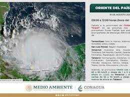 En el estado de veracruz, el huracán karl tocó tierra cerca de las 11:30 a. Xukfzrvgbfpdsm