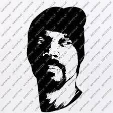 Snoop Dogg Svg File Snoop Doggy Dogg Svg Design Clipart Singer Hip Hop Svg File Actor Png Vector Graphics Svg For Cricut For Silhouette Svg Eps Pdf Dxf Snoop Doggy Dogg Silhouette Svg