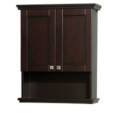 Maybe you would like to learn more about one of these? Wyndham Collection Acclaim 25 In W X 30 In H X 9 1 8 In D Bathroom Storage Wall Cabinet In Espresso Wcv8000wces The Home Depot