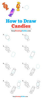 How To Draw Candy Really Easy Drawing Tutorial Drawing Tutorial Easy Drawing Tutorials For Kids Candy Drawing