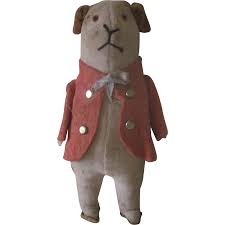 Pin On Vintage Stuffed Toy Dogs Velvet And Velveteen