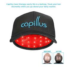Red light therapy for hair loss. Capillusultra Laser Cap For Hair Regrowth