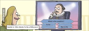 To Be Or Not To Be That Is The Question Funny To Be Or Not To Be Book Humor History Jokes This Or That Questions