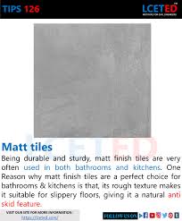 What's the difference between matte, satin, and gloss paint? Know The Difference Between Glossy Tiles Or Satin Matte Tiles Lceted Lceted Institute For Civil Engineers