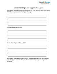 The following handouts and worksheets are from my tips and tools for the therapeutic toolbox series by mental heath publisher, pesi. Free Anger Worksheets Lovetoknow