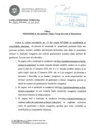Actul include modificarile din urmatoarele acte: In AtenÈ›ia Proprietarilor De Terenuri Fonduri Cinegetice Satchinez