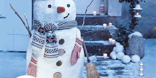 Bonhomme neige empile 58cm tension : Fabriquer Un Bonhomme De Neige Artificielle Marie Claire