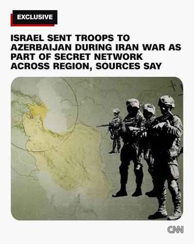 Israel secretly deployed elite military and intelligence units to Azerbaijan  during the war with Iran as part of a network of covert sites across the  Middle East to facilitate operations against Iran,
