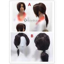 Assassin's Creed Ezio Auditore Da Firenze Brown Pigtail Cosplay Wig