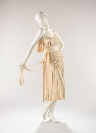 silk cocktail dress w fringe attributed to traina norell 1950 donated to the met by lauren bacall in 1960 pinterest