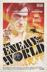 Why you should watch the peter cushing 'dr. Stuart Manning Enemy Of The World Poster Red Rocket Rising