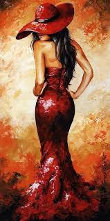 Beautiful Black And Red Paintings Pin Em Art Illustrations