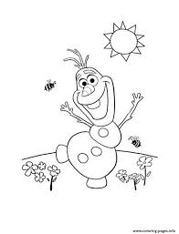 * * * * a sunny day coloring pages. Olaf Happy In The Garden Sunny Day Coloring Pages Printable