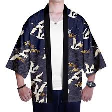 Homme Cardigan Kimono Veste Manteau Blouson D'été Manches 3/4 Casual Lache  Haori Veste Ouverte Cloak Jeunesse Survêtement Royal Bleu - Cdiscount Sport