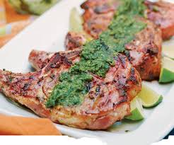 The sauce is made in the same. The Juiciest Grilled Pork Chops How To Finecooking