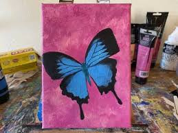 Oil paint is a traditional artist's medium. How To Paint A Butterfly For Beginners Art With Marc Explore And Learn About Art