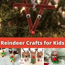 Reindeer crafts for kids, reindeer crafts for adults and reindeer craft ideas abound! Reindeer Crafts For Kids Fun With Mama