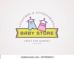 Baby Clothes Logo Images Stock Photos Vectors Shutterstock
