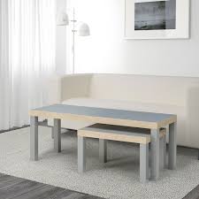 Nesting coffee tables from ikea. Lack Nesting Tables Set Of 2 Gray Ikea
