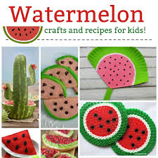 Watermelon rind preserves are easy to make, they just take a little time. Watermelon Crafts And Recipes Fun Family Crafts