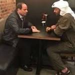 جلوس السيسي وبن زايد على