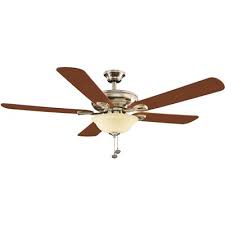 54 honeywell rio brushed nickel 3 blade ceiling fan with integrated light and remote. Hampton Bay Part 37563 Hampton Bay Rothley 52 In Led Brushed Nickel Ceiling Fan With Light Kit Ceiling Fans Home Depot Pro
