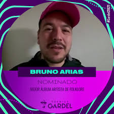 El músico jujeño BRUNO ARIAS eligió "Eterna Risa", la cálida chacarera que  le da nombre a su disco nominado a los #Gardel2021 💝