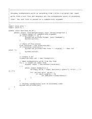 Anyone know how to fix this. Exercise 20 01 Java Display Words In Ascending Alphabetical Order Write A Program That Reads Words From A Text File And Displays All The Course Hero