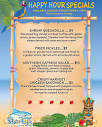Sharky's On The Pier | Say hello to our NEW Happy Hour menu ...