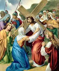 Stations of the cross 2008 the face of love:used video footage and images from mel gibson's the passion of the christ. Liturgical Year Prayers Station 4 Jesus Meets His Afflicted Mother Catholic Culture