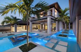 amazing pool and spa outdoorpooldesign outdoorpoolarea indooroutdoorpool outdoorpoollandscaping luxury pools mansions house goals