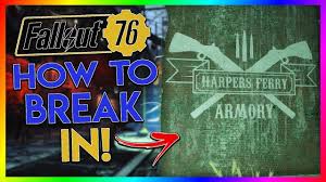 Maybe you would like to learn more about one of these? Fallout 76 How To Get Into The Harpers Ferry Armory Without The Key Youtube